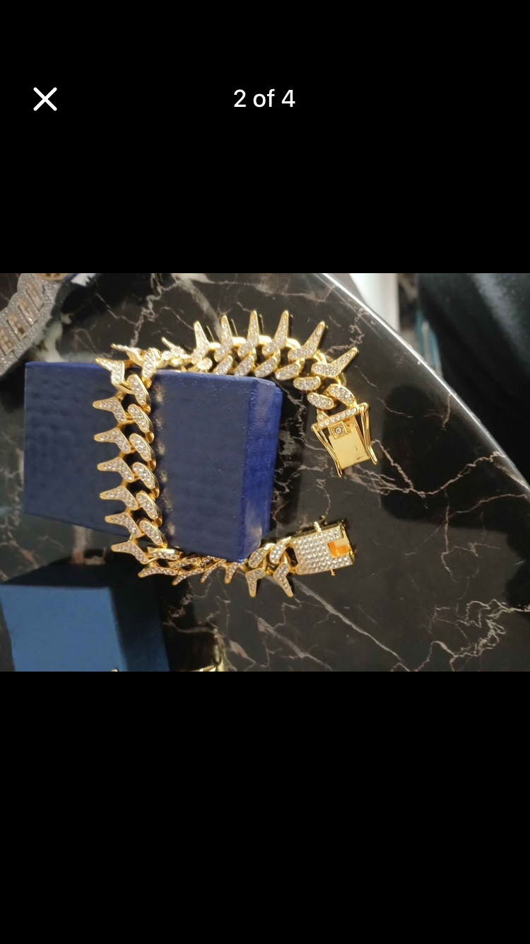 Centipede chain and bracelet